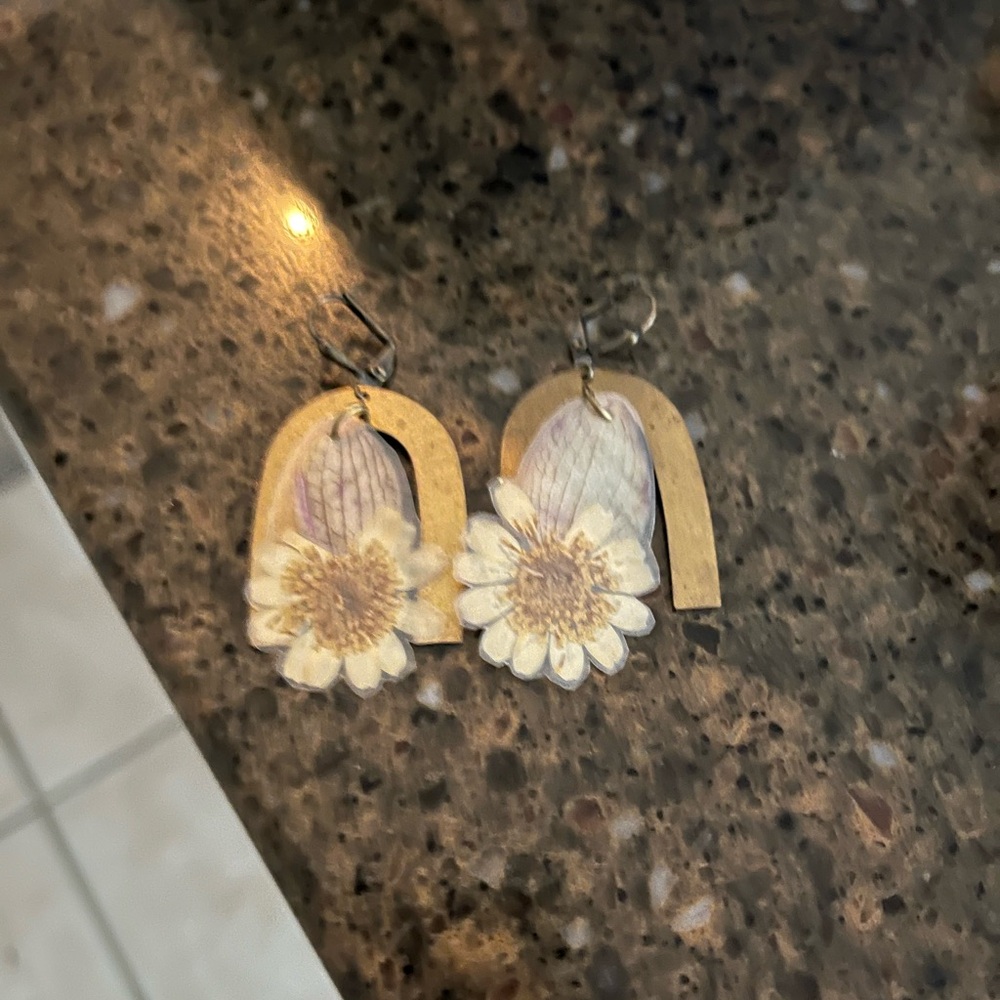 Floral Arch Earrings